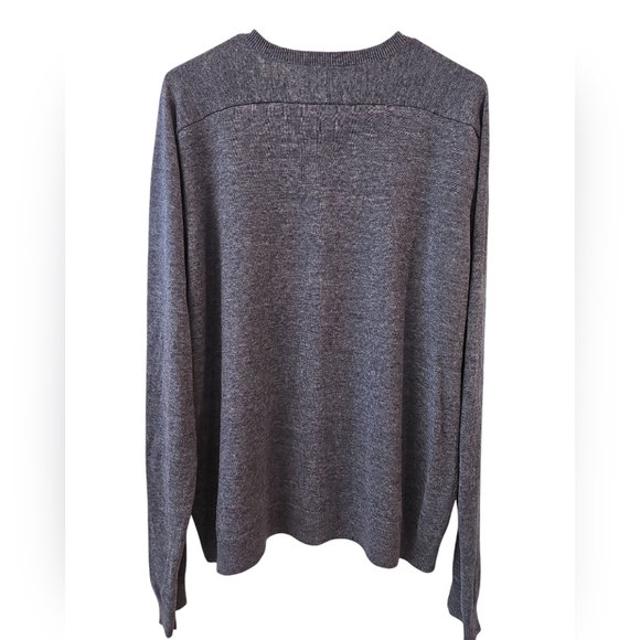 VINCE MEN'S LINEN BLEND V-NECK PULLOVER SWEATER. SIZE XXL. - Picture 2 of 10